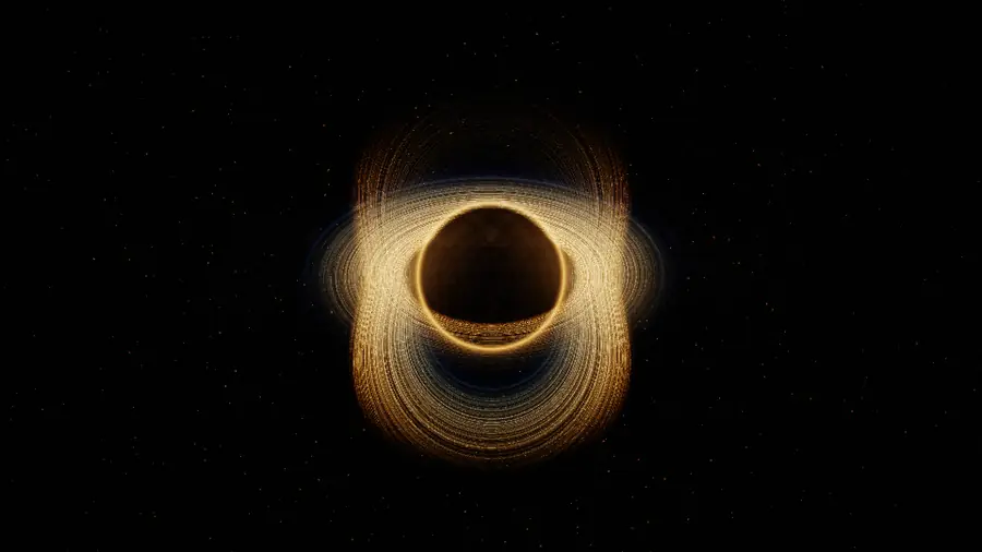 Black hole scene