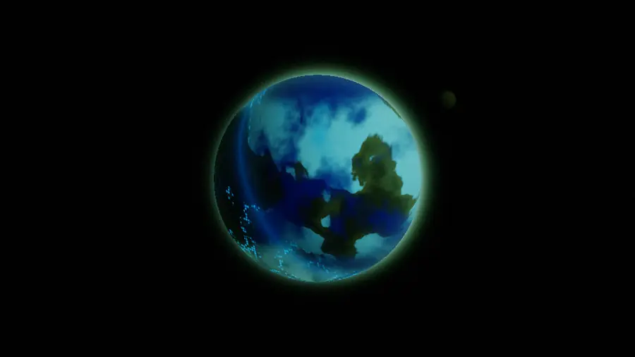Planet scene