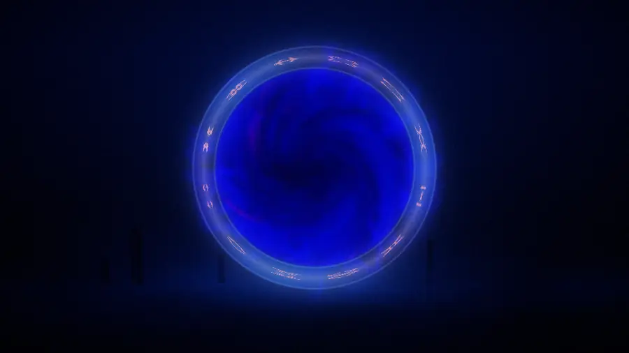Portal scene